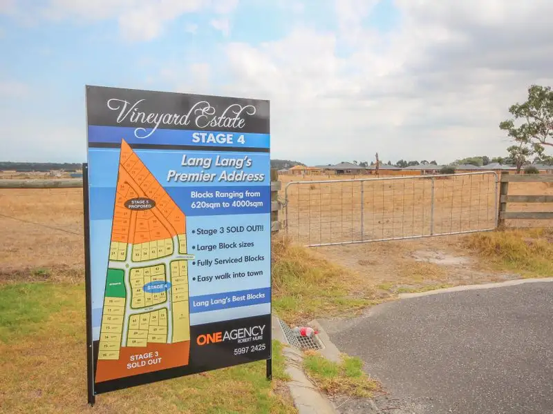 Main view of Homely land listing, Lot 70 Giacco Boulevard, Lang Lang VIC 3984