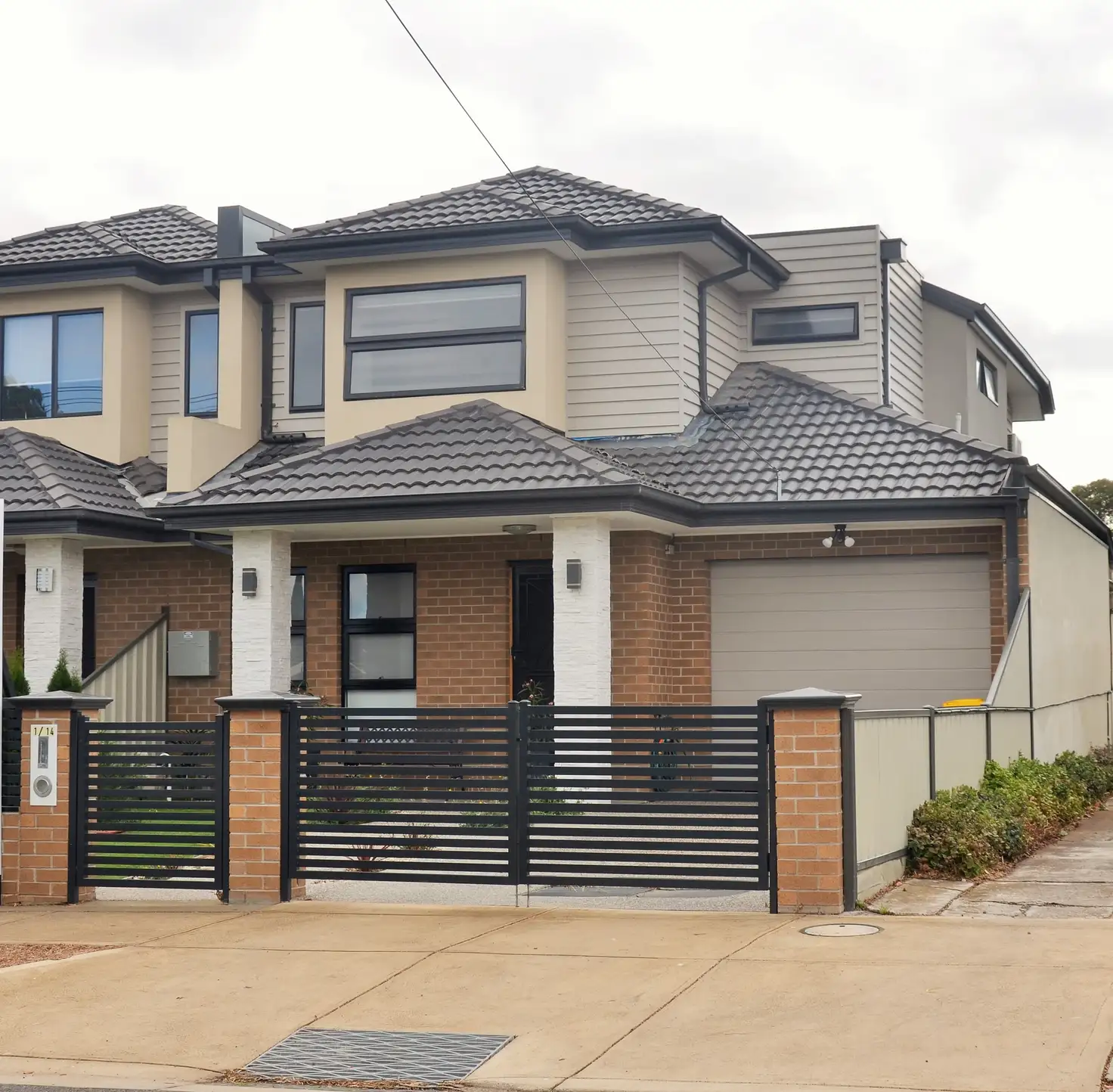 Main view of Homely townhouse listing, 1/14 Lex Grove, Oak Park VIC 3046