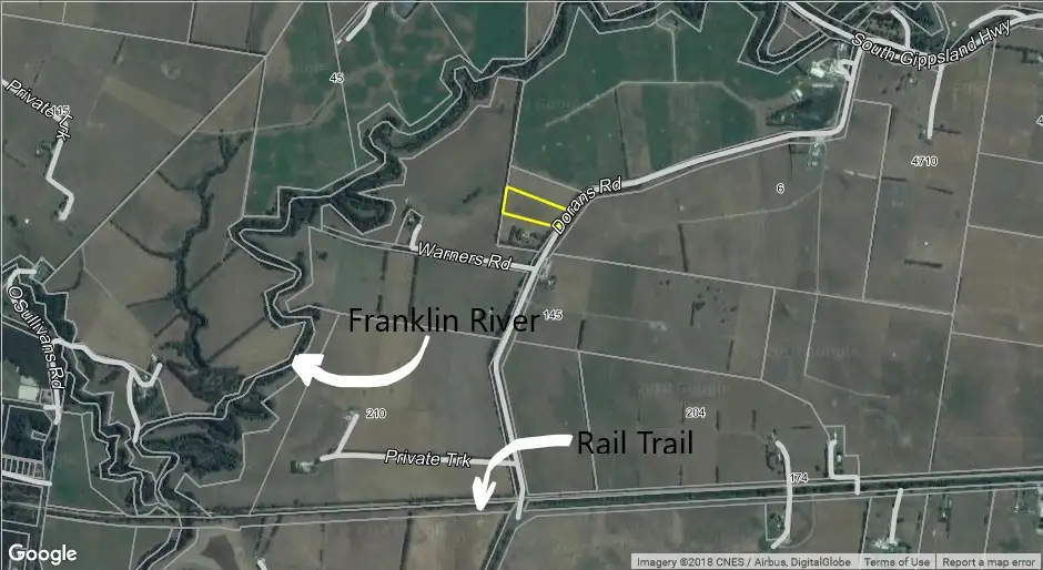 Main view of Homely land listing, 128 Dorans Road, Toora VIC 3962