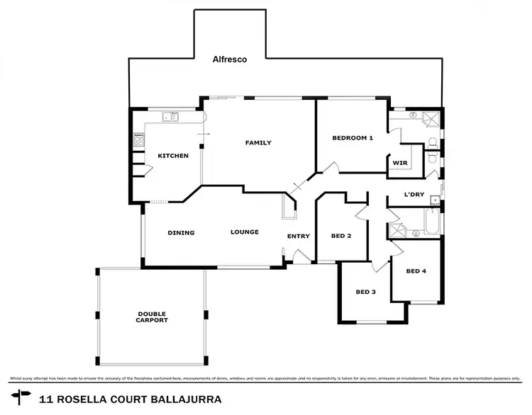 Fourth view of Homely house listing, 11 ROSELLA CIRCLE, Ballajura WA 6066