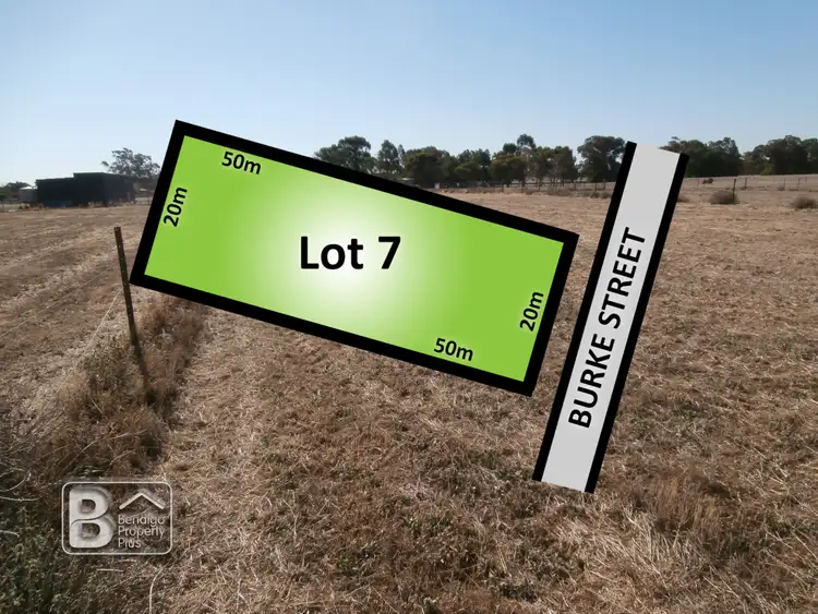 Main view of Homely land listing, Lot 7 Burke Street, Newbridge VIC 3551