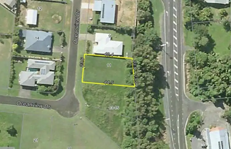 Second view of Homely land listing, 11 Oceanview Drive, Wongaling Beach QLD 4852