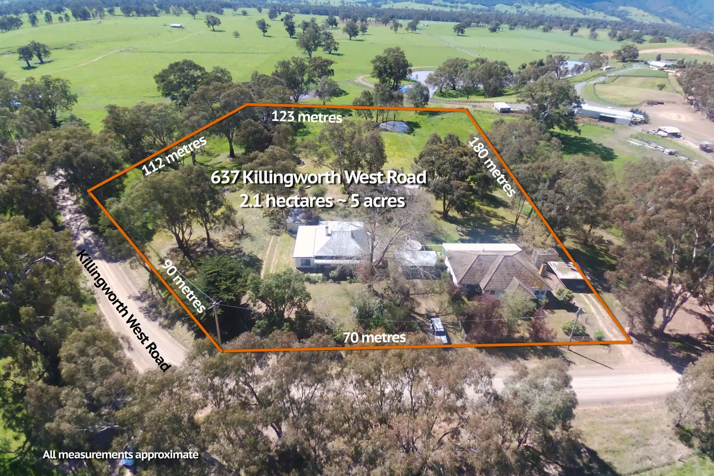 Main view of Homely rural property listing, 637 Killingworth West Road, Yea VIC 3717
