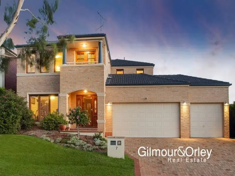Main view of Homely house listing, 7 Fintry Court, Kellyville NSW 2155