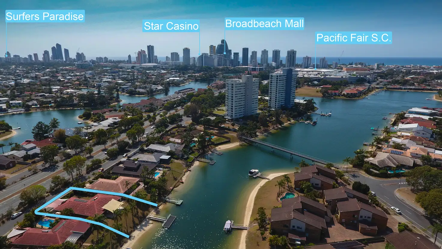 Main view of Homely house listing, 80 Hooker Boulevard, Mermaid Waters QLD 4218
