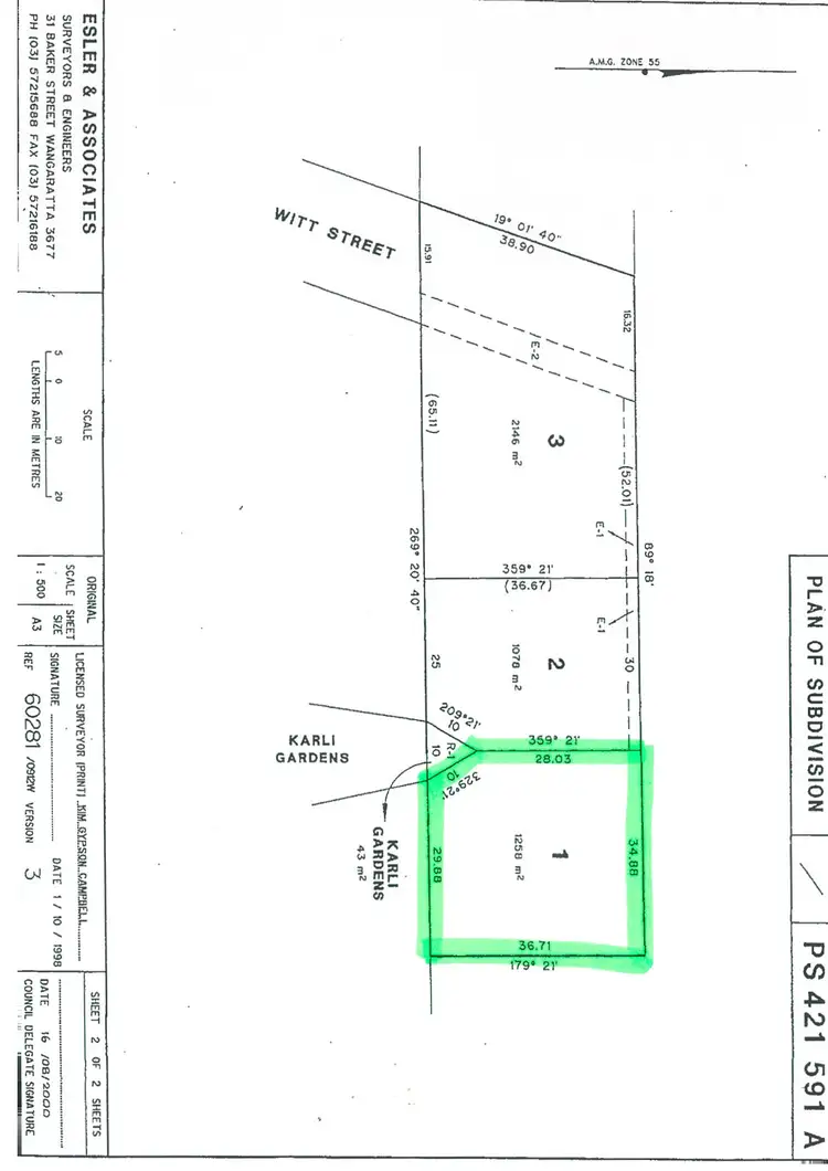 Fourth view of Homely land listing, 4B KARLI GARDENS, Yarrawonga VIC 3730