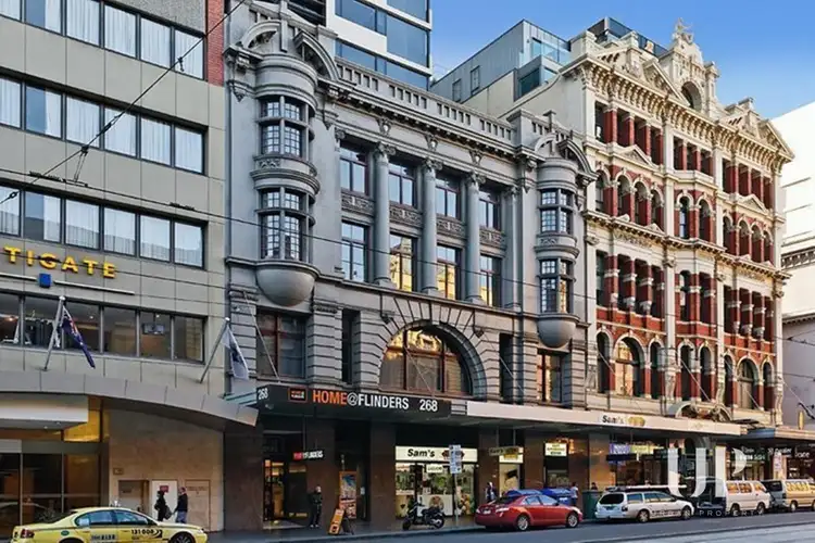 Main view of Homely apartment listing, 1307/268 Flinders Street, Melbourne VIC 3000