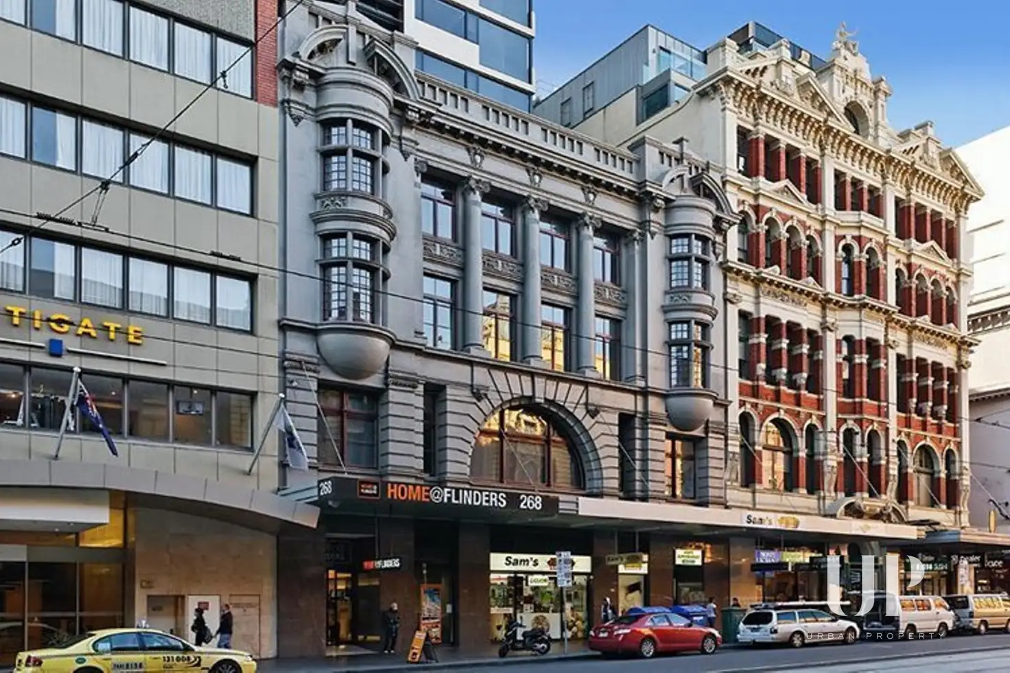 Main view of Homely apartment listing, 1307/268 Flinders Street, Melbourne VIC 3000