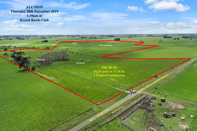 Main view of Homely rural property listing, Nine Mile Creek Road, Koroit VIC 3282