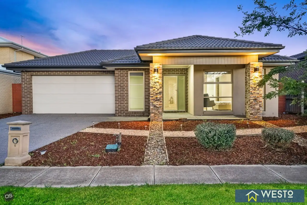 Main view of Homely house listing, 5 Hilderbrand Avenue, Williams Landing VIC 3027
