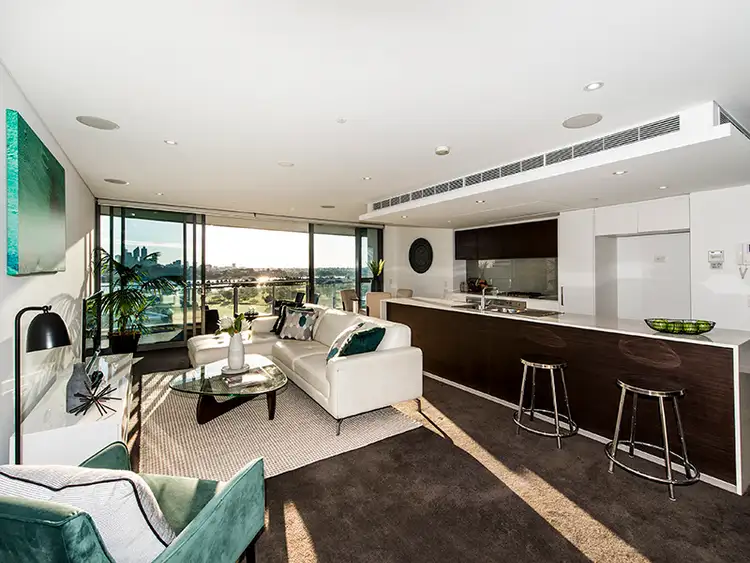 Second view of Homely apartment listing, 901/21 BOW RIVER, Burswood WA 6100