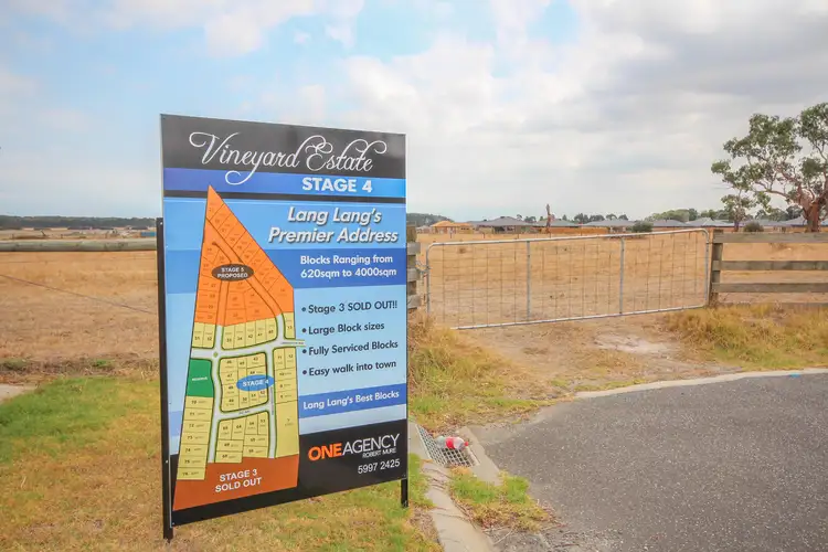 Main view of Homely land listing, Lot 69 Giacco Bvd, Lang Lang VIC 3984