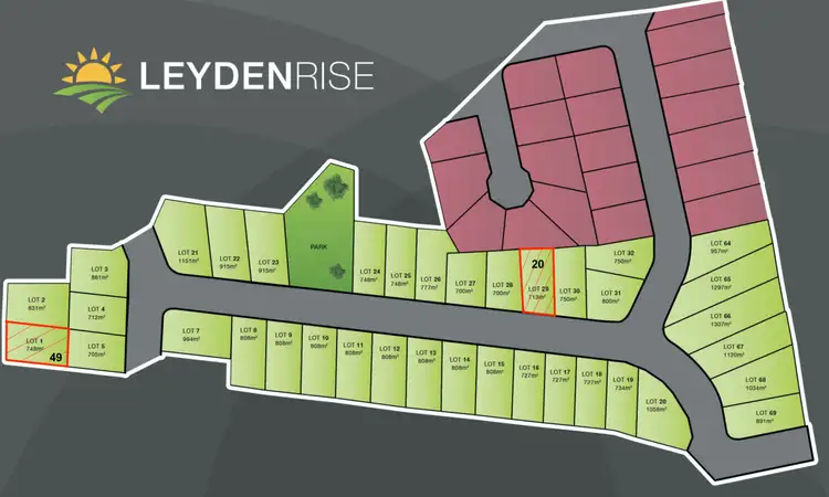 Main view of Homely land listing, 20 Leyden Drive, Oakey QLD 4401
