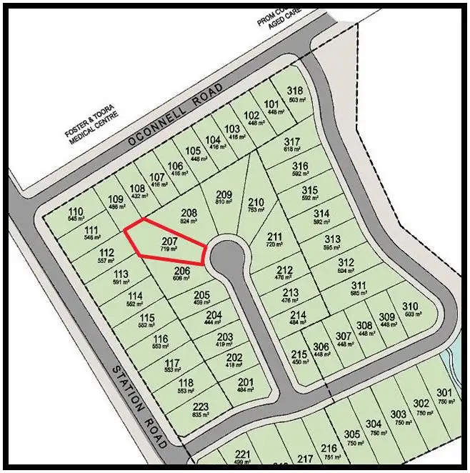 Main view of Homely land listing, 13 Clement Court, Foster VIC 3960