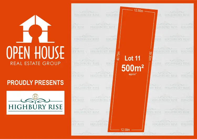 Lot 11, 1113 Lower North East Road, Highbury SA 5089