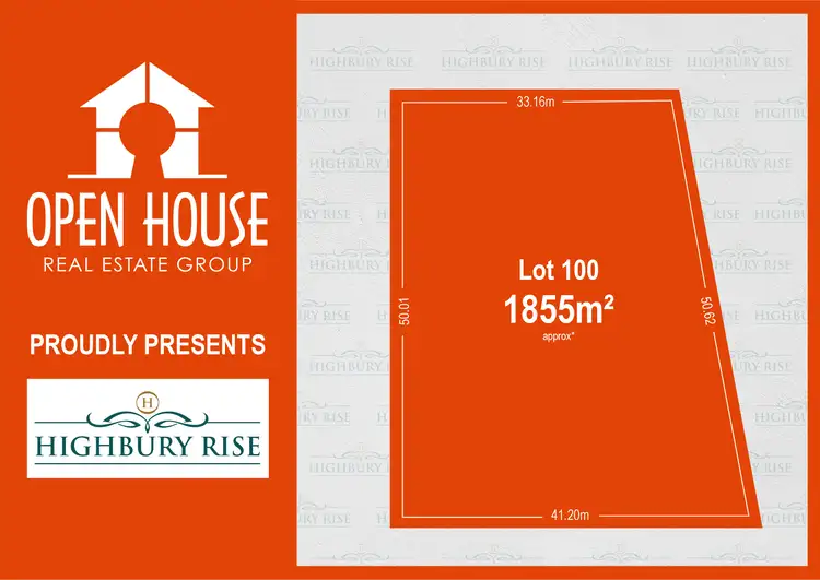 Lot 100, 1113 Lower North East Road, Highbury SA 5089