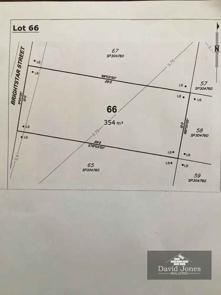 Third view of Homely land listing, 66 Brighstar street, Ormeau QLD 4208
