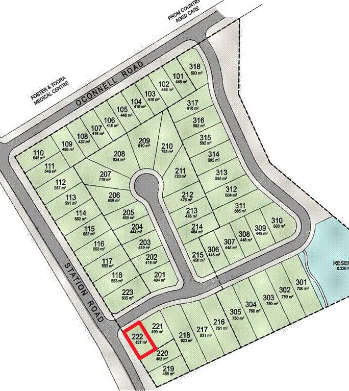 Main view of Homely land listing, 2 Parkside Cresent, Foster VIC 3960