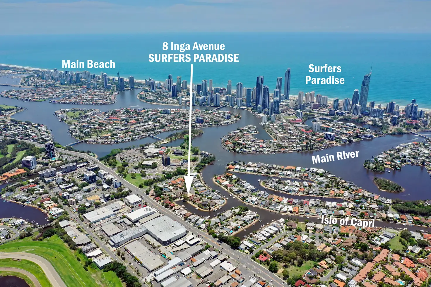 Main view of Homely house listing, 8 Inga Avenue, Surfers Paradise QLD 4217