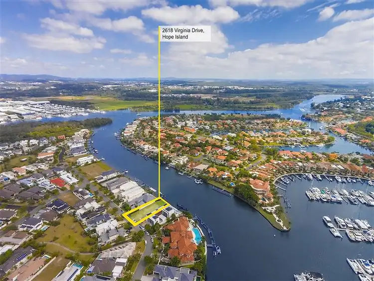 Fifth view of Homely land listing, 2618 Virginia Drive, Hope Island QLD 4212