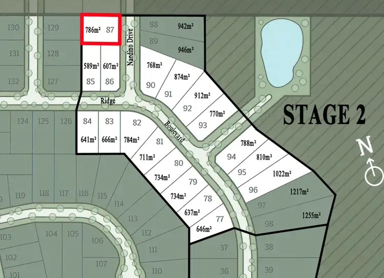 Third view of Homely land listing, Lot 87 Nardino Drive, Yinnar VIC 3869