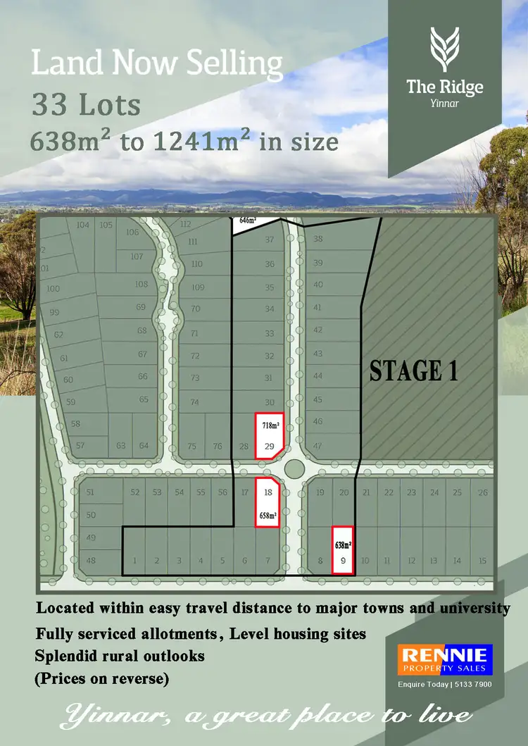 Second view of Homely land listing, LOT 9 The Ridge Estate, Yinnar VIC 3869