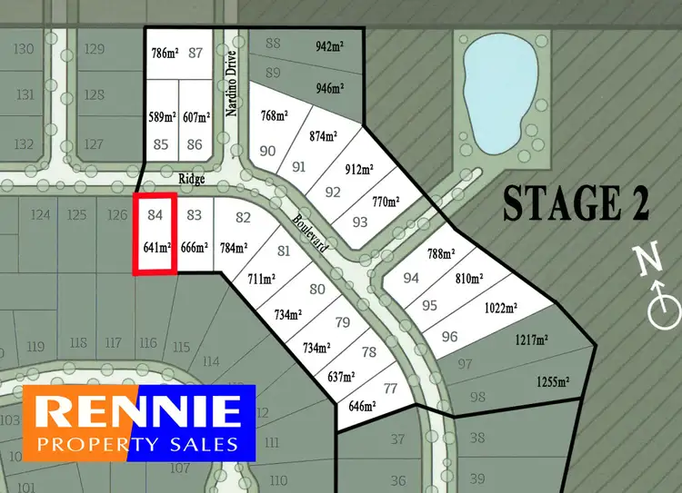 Main view of Homely land listing, LOT 84 Ridge Boulevard, Yinnar VIC 3869