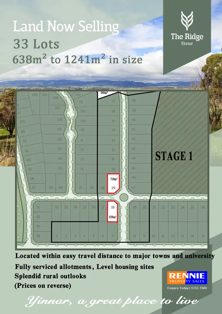 Second view of Homely land listing, LOT 29 The Ridge Estate, Yinnar VIC 3869