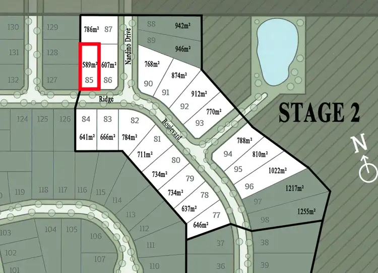 Third view of Homely land listing, Lot 85 Ridge Boulevard, Yinnar VIC 3869
