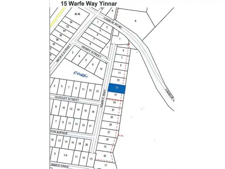 Third view of Homely land listing, 15 Warfe Way, Yinnar VIC 3869