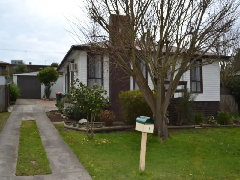 Main view of Homely house listing, 15 Vasey Street, Morwell VIC 3840