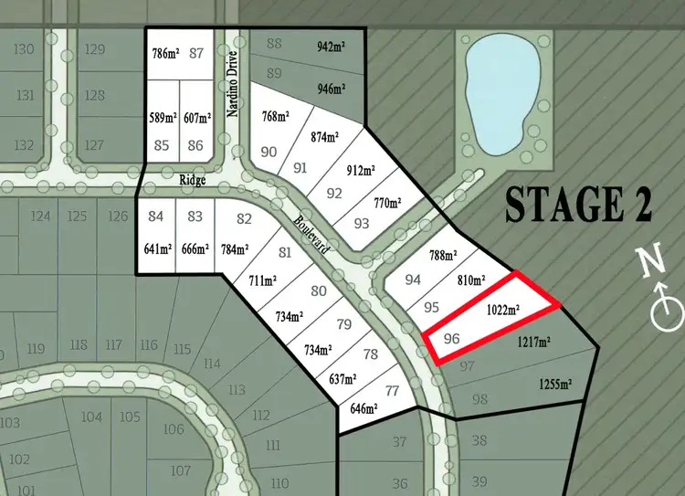 Third view of Homely land listing, LOT 96 Ridge Boulevard, Yinnar VIC 3869