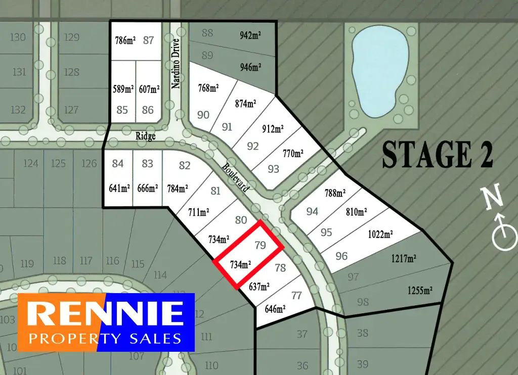 Main view of Homely land listing, Lot 79 Ridge Boulevard, Yinnar VIC 3869