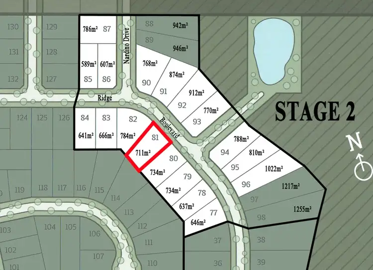 Third view of Homely land listing, Lot 81 Ridge Boulevard, Yinnar VIC 3869