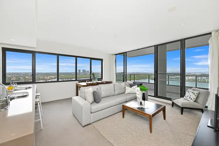 Second view of Homely apartment listing, 1606/7 Rider Boulevard, Rhodes NSW 2138