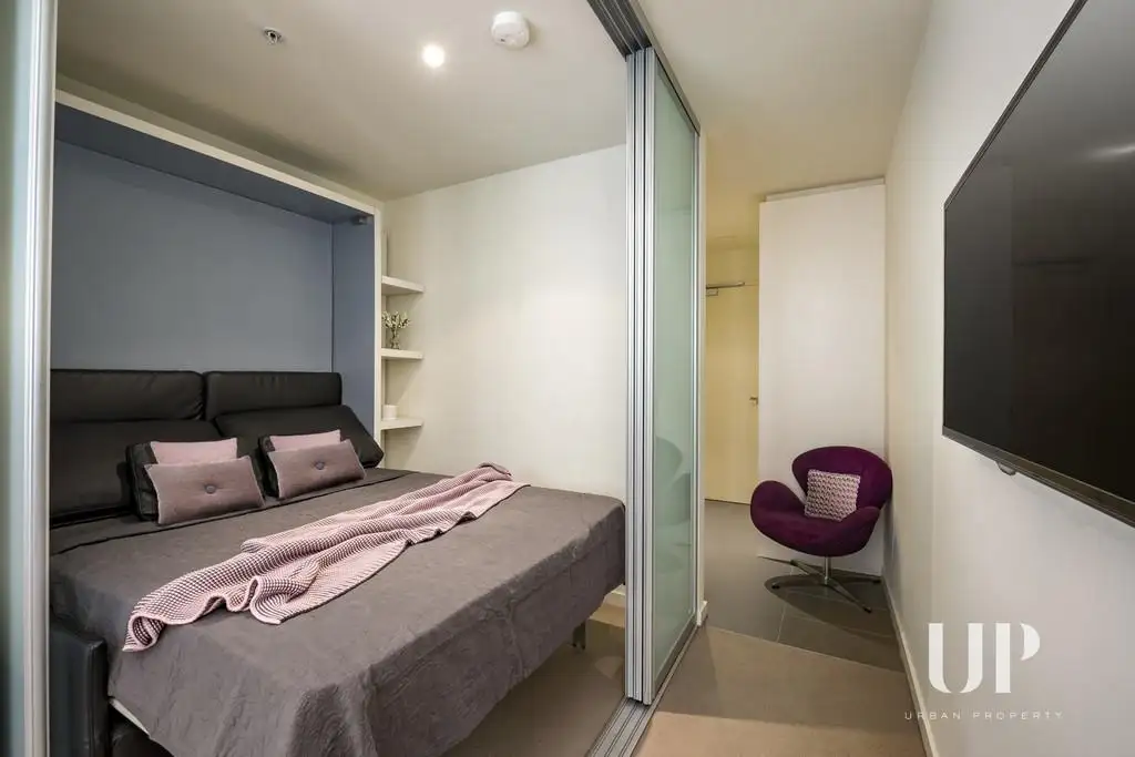 Main view of Homely apartment listing, 702/243 Franklin Street, Melbourne VIC 3000