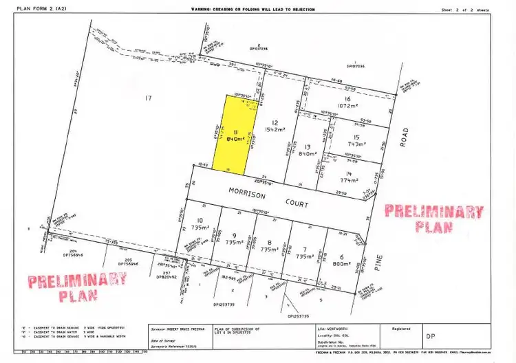 Main view of Homely land listing, LOT 11 Morrison Court, Gol Gol NSW 2738