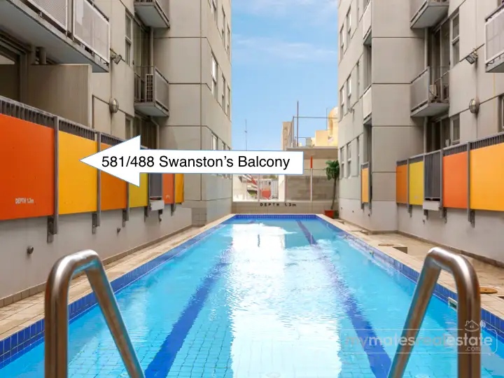 Fourth view of Homely apartment listing, 581/488 Swanston Street, Carlton VIC 3053