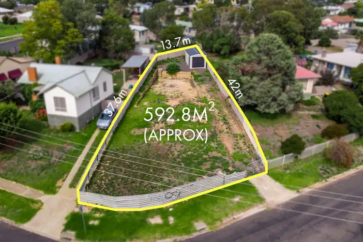 Main view of Homely land listing, 1 HEYWOOD CRESCENT, Seymour VIC 3660