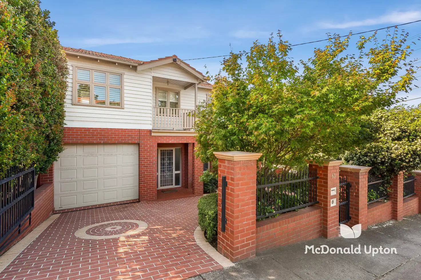 Main view of Homely townhouse listing, 67A Warrick Street, Ascot Vale VIC 3032