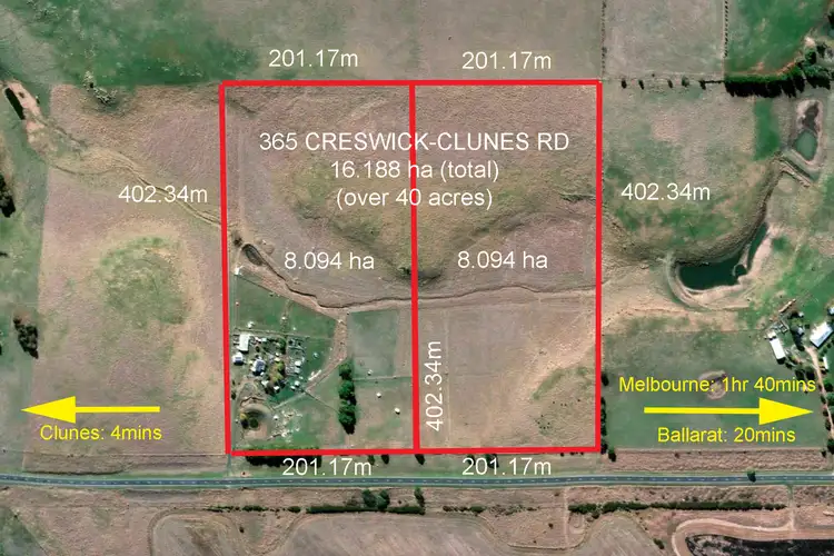 365 Creswick Road, Clunes VIC 3370