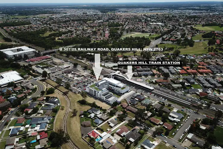 Second view of Homely apartment listing, U 307/25 RAILWAY ROAD, Quakers Hill NSW 2763