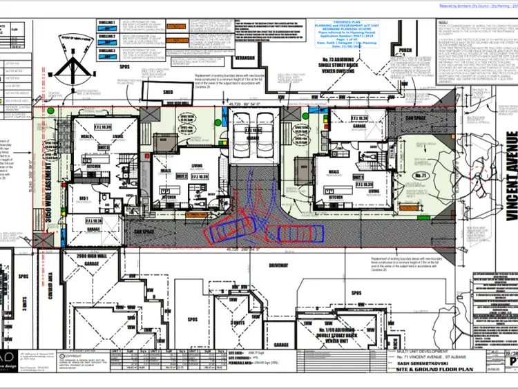 Second view of Homely land listing, 71 Vincent Avenue, St Albans VIC 3021