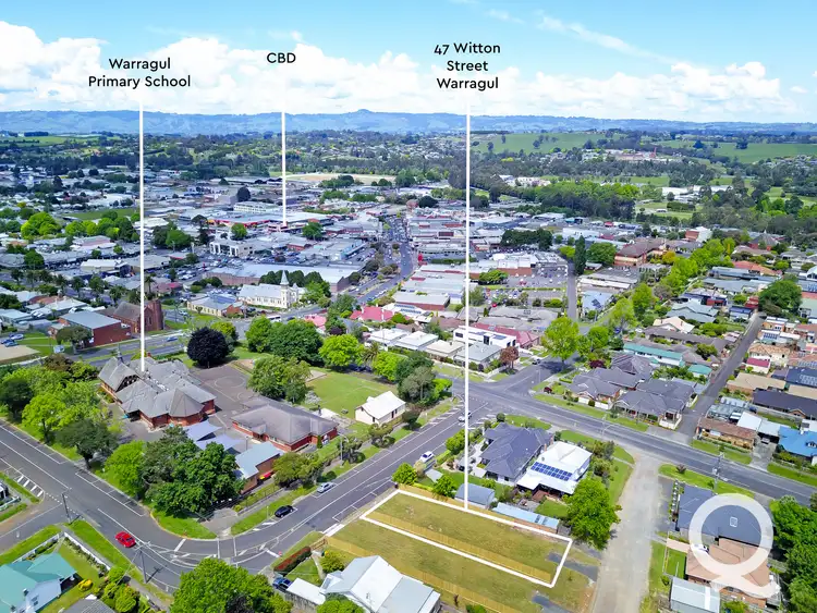 Main view of Homely land listing, 47 Witton Street, Warragul VIC 3820