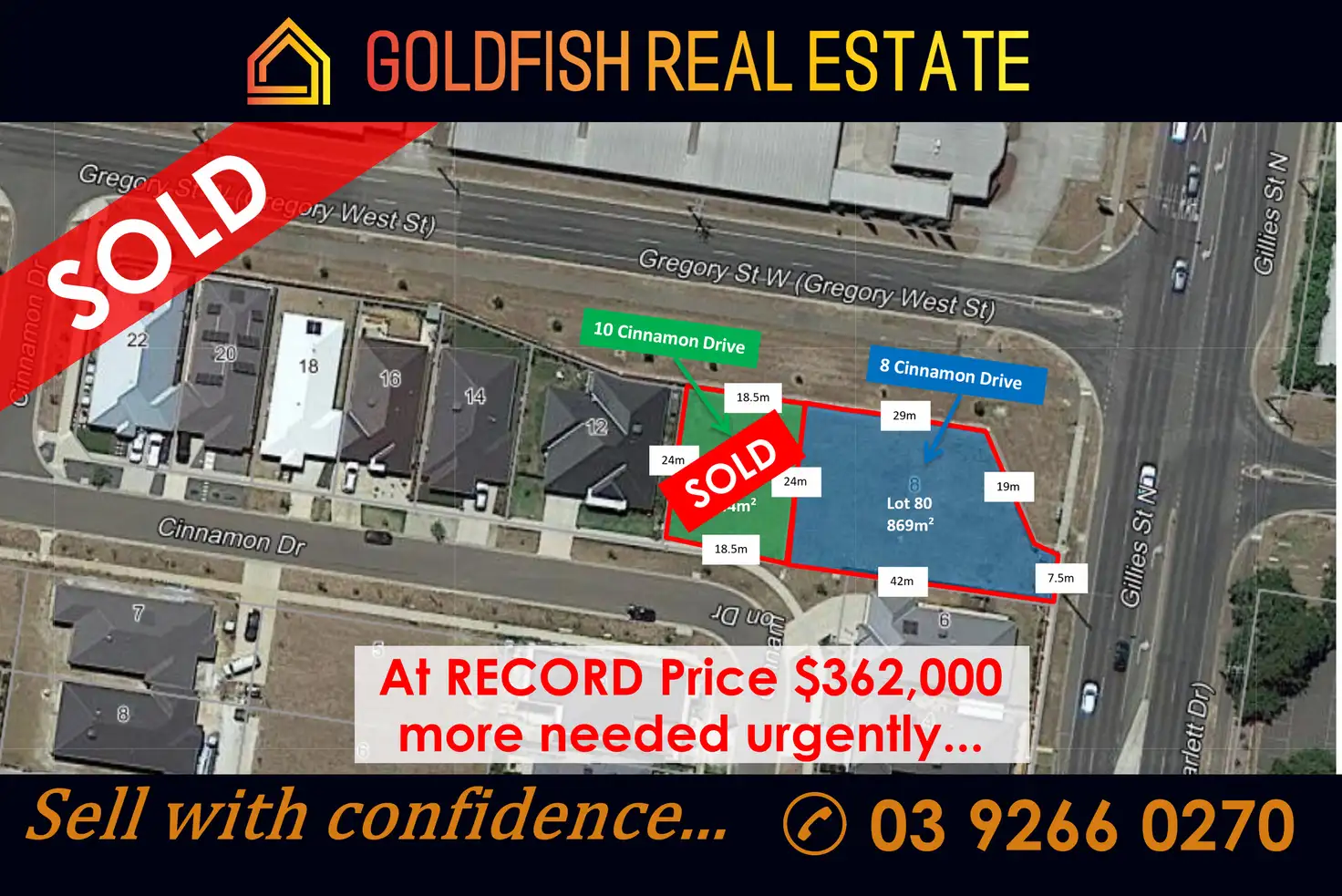 Main view of Homely land listing, 10 Cinnamon Drive, Lake Gardens VIC 3355