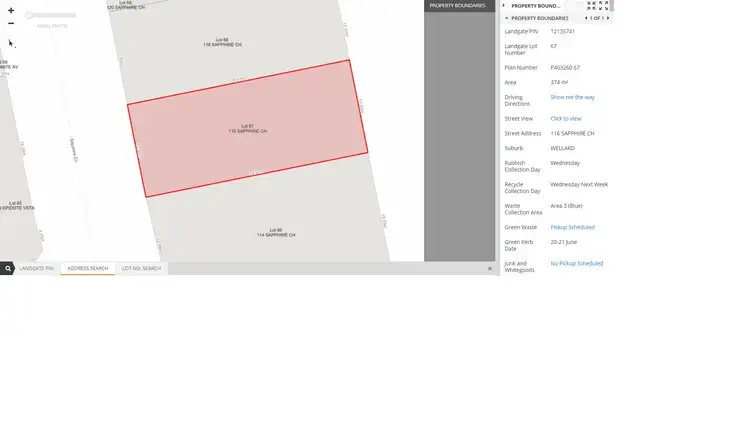 Second view of Homely land listing, 116 Sapphire Chase, Wellard WA 6170