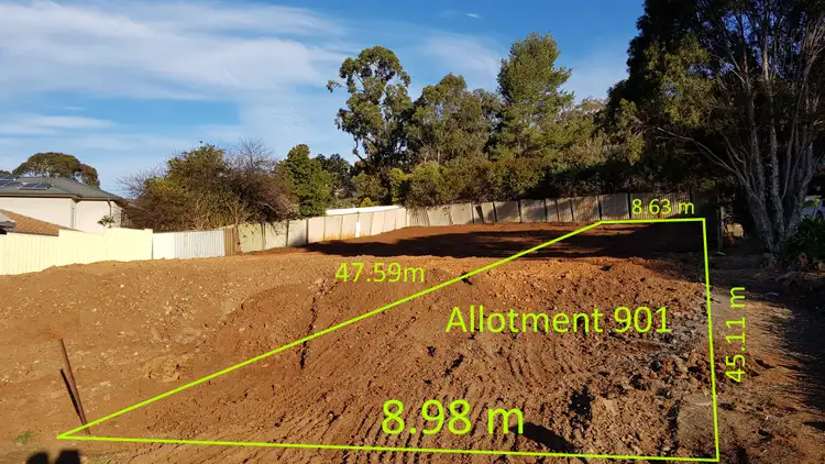 Main view of Homely land listing, LOT 901/50 Woodhall Drive, Happy Valley SA 5159