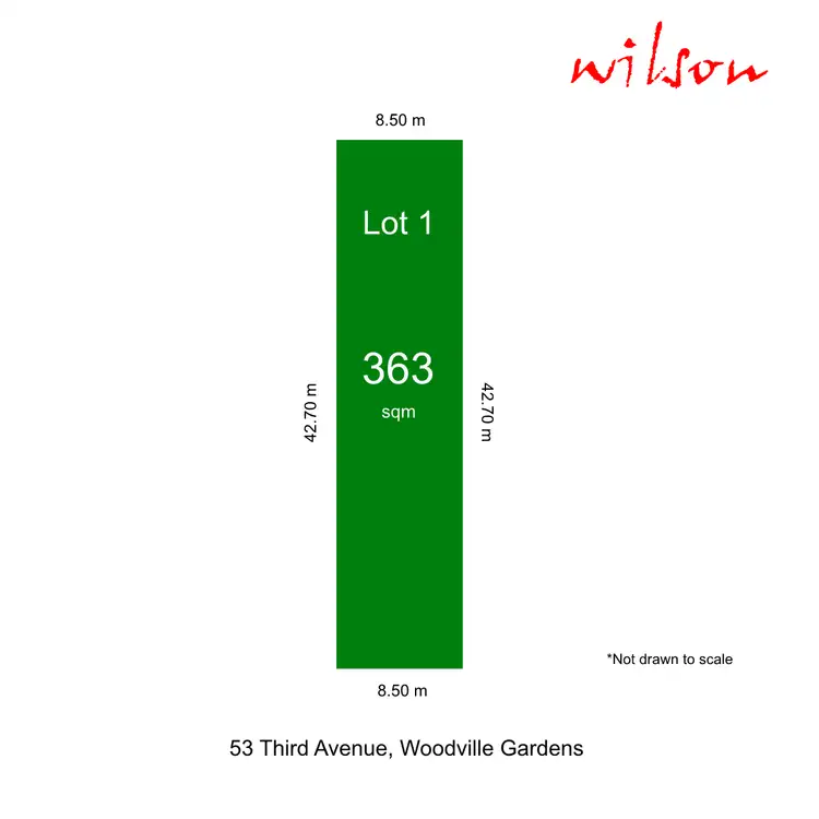 Second view of Homely land listing, LOT 1/53 Third Avenue, Woodville Gardens SA 5012