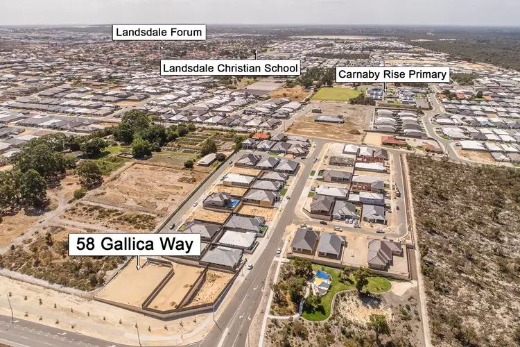 Seventh view of Homely land listing, 58 GALLICA WAY, Landsdale WA 6065
