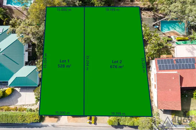 Third view of Homely land listing, 13 Gem Road, Kenmore QLD 4069